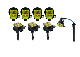 compare product Granatelli 18-23 Ford Coyote 4V Street Fighter Coil-On-Plug Wire Conn Kit w/Coil Packs (35K Volts)