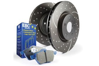 compare product EBC S6 Brake Pad and Rotor Kit