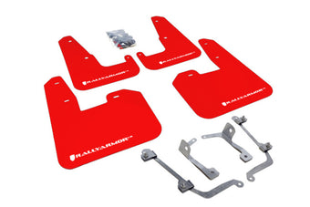 compare product Rally Armor 08-11 Subaru STI (Hatch Only) / 11-14 WRX (Hatch Only) Red UR Mud Flap w/White Logo