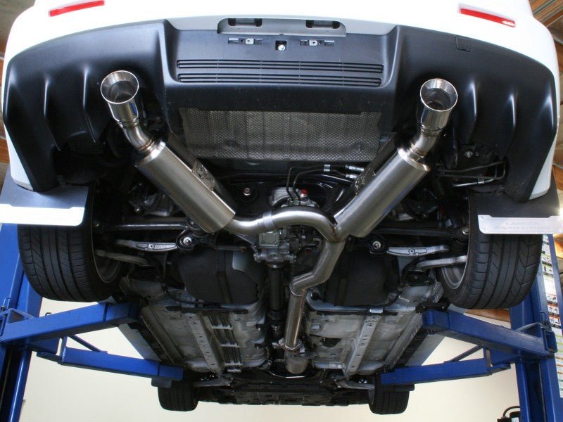 aFe Takeda Exhaust 304SS Dual Cat - Back w/ Polished Tips 08 - 13 Mitsubishi Lancer Evo X L4 2.0L Turbo - My Store