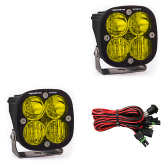 compare product Baja Designs Squadron Sport Driving/Combo Pair LED Light Pods - Amber