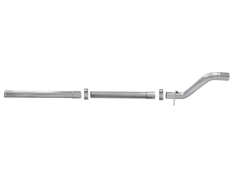 aFe MACH Force - Xp 2 - 1/2in 409 Stainless Steel Mid - Pipe w/Resonator Delete 18+ Jeep Wrangler JL 3.6L - My Store