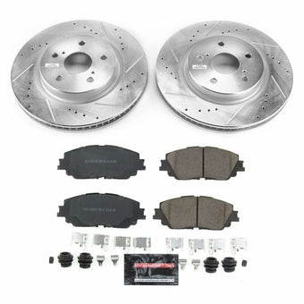 compare product Power Stop 2019 Toyota Avalon Front Z23 Evolution Sport Brake Kit