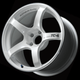 Advan TC4 17x8.0 +35 4 - 100 Racing White Metallic & Ring Wheel - My Store