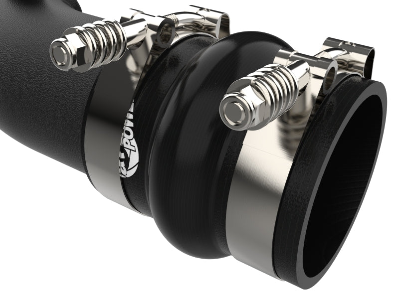 aFe 23 - 24 Ford F250/F350 Super Duty V8 - 6.7L BladeRunner 3 In. Aluminum Hot and Cold Charge Pipe - BLK - My Store