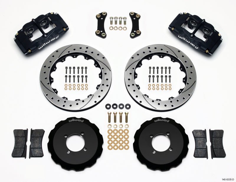 Wilwood FSLI4 Front Hat Kit 13.00in Drilled 2003 - 05 Scion xA xB - My Store