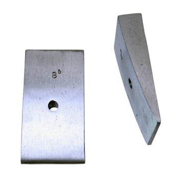 compare product Omix 8 Degree Rear Leaf Spring Shims 2.5 Inch Wide