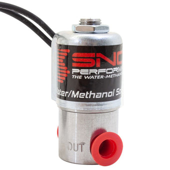 compare product Snow Performance Hi-Flow Water Solenoid Upgd. 4AN Fittings (Systems w/ 4AN SS Braid Line)