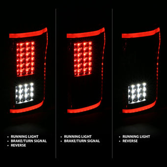 compare product ANZO 2015-2017 Ford F-150 LED Taillights Black