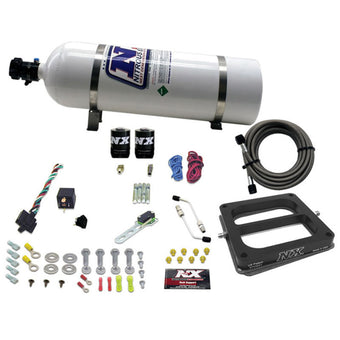 compare product Nitrous Express Dom/Gasoline Nitrous Kit (100-500HP) w/15lb Bottle
