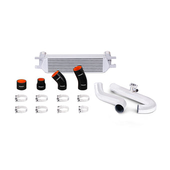 compare product Mishimoto 2015 Ford Mustang EcoBoost Performance Intercooler Kit - Silver Core Polished Pipes