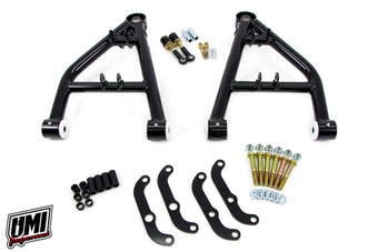 compare product UMI Performance 64-72 GM A-Body Tubular Lower Front A-Arms Corner Max Tall Ball Joint