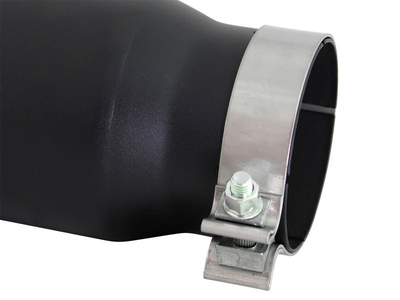 aFe Diesel Exhaust Tip Bolt On Black 4in Inlet x 5in Outlet x 15in - My Store