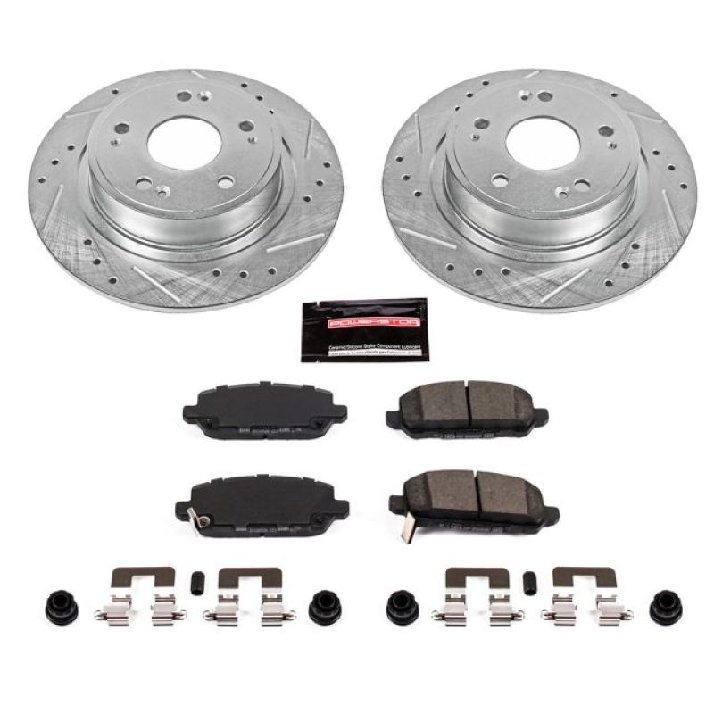 Power Stop 16 - 18 Honda HR - V Rear Z23 Evolution Sport Brake Kit - My Store