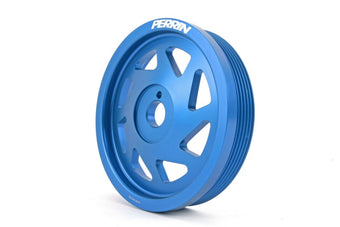 compare product PERRIN 15-18 Subaru WRX / 13-20 BRZ / 14-18 FXT / 13-16 Crosstrek Lightened Crank Pulley - Blue
