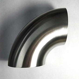 compare product Stainless Bros 1.88in SS304 90 Deg Mandrel Bend Elbow - 1D Radius 16GA/.065in Wall (Leg)