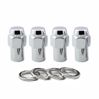 compare product McGard Hex Lug Nut (Reg. Shank - .746in.) 7/16-20 / 13/16 Hex / 1.65in. Length (4-Pack) - Chrome