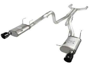 compare product aFe MACHForce XP Cat-Back Exhaust 3in SS w/ Black Tips 11-14 Ford Mustang GT V8 5.0L