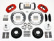 Wilwood Narrow Superlite 6R Front Hub Kit 12.88in Red 1970 - 1973 Mustang Disc Spindle - My Store