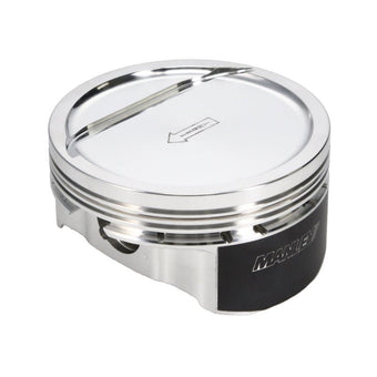 compare product Manley Small Block Chevy LS Series 4.005in Bore 1.115in CD -18 cc Dish Coated Pistons