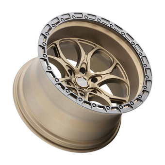 compare product Weld Off-Road W106 20X12 Ledge 6X135 ET-44 BS4.75 Satin Bronze / Black Ring 87.1