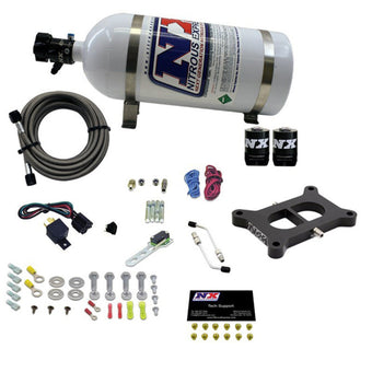 compare product Nitrous Express 2 BBL/Gasoline Nitrous Kit (50-300HP) w/10lb Bottle