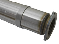 aFe LARGE BORE HD 5in 409 - SS DPF - Back Exhaust w/Polished Tip 2017 Ford Diesel Trucks V8 6.7L (td) - My Store