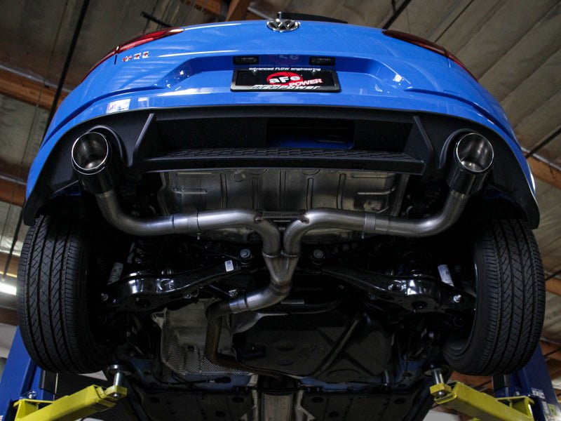 aFe 18 - 20 VW GTI (MK7.5) 2.0L MACH Force - Xp 3in to 2.5in 304 SS Axle - Back Exhaust System - Carb. Tips - My Store