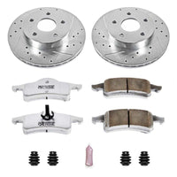 Power Stop 99 - 04 Jeep Grand Cherokee Rear Z26 Street Warrior Brake Kit - My Store