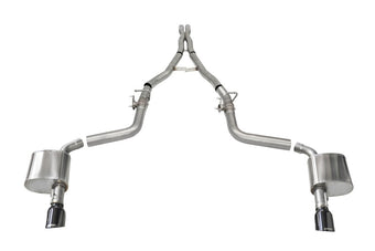 compare product Corsa 2015-2023 Charger SRT/Hellcat/Redeye 2.75in Valved Catback DRE w/ Single 4.5in Blk PVD Tips