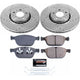 Power Stop 03 - 14 Volvo XC90 Front Z23 Evolution Sport Brake Kit - My Store