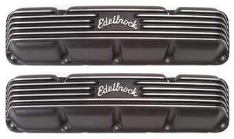 compare product Edelbrock Valve Cover Classic Series AMC/Jeep 1967-91 290-401 CI V8 Black