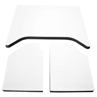 compare product DEI 07-10 Jeep Wrangler JK 2-Door Boom Mat Headliner - 3 Piece - White
