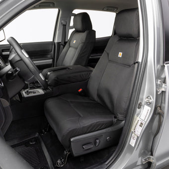 compare product Covercraft 20-23 Toyota Tacoma Carhartt Super Dux PrecisionFit Custom Front Row Seat Covers - Black
