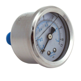 compare product Spectre Fuel Pressure Gauge (Liquid Filled) 0-15psi