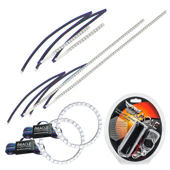 compare product Oracle 16-18 Honda Pilot DRL Upgrade w/ Halo Kit - ColorSHIFT