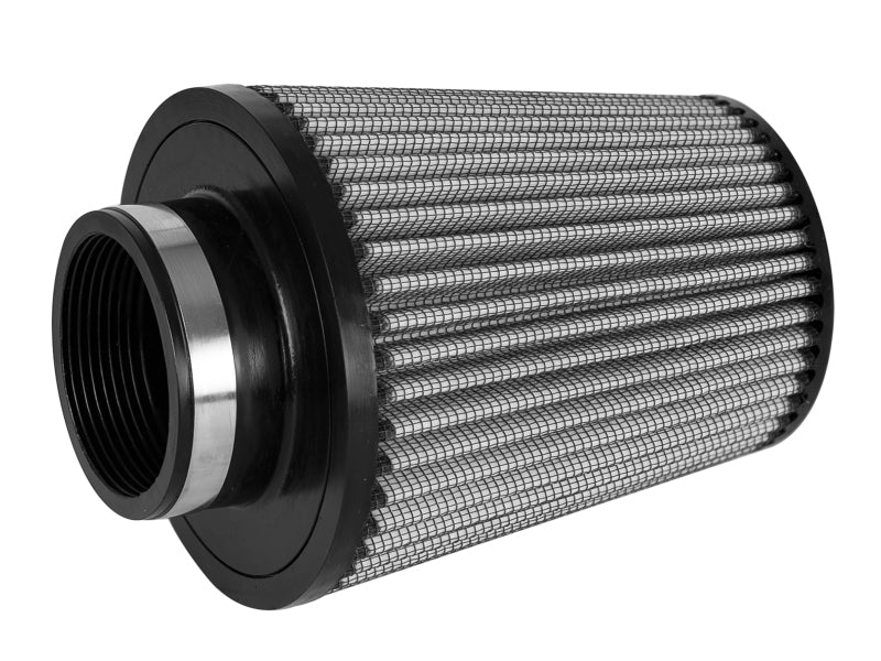 aFe MagnumFLOW Pro DRY S Universal Air Filter 3in F / 6in B / 4.5in T (Inv) / 7in H - My Store
