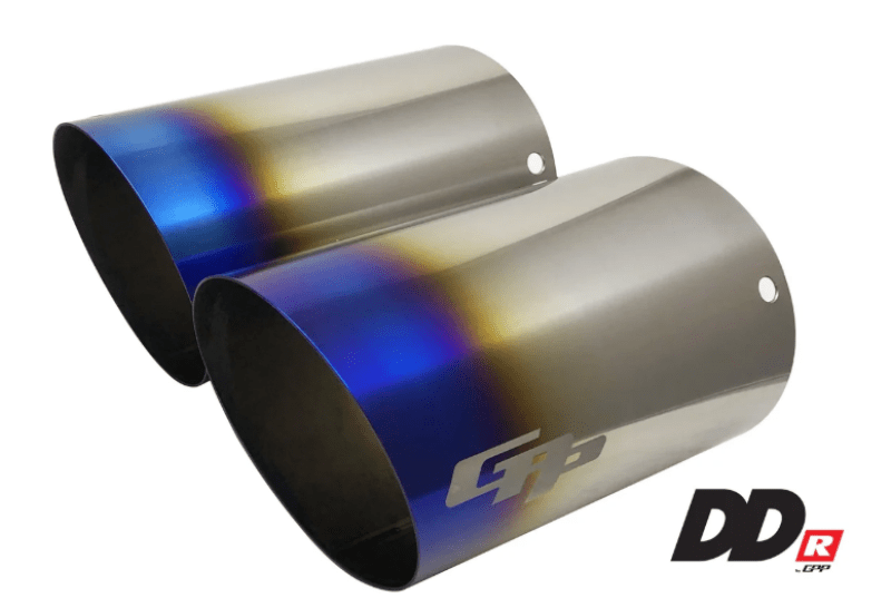 GReddy DD - R Burnt Titanium Tips L=170mm (Pair) - My Store