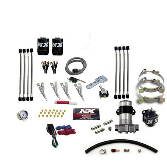 compare product Nitrous Express 4 Cyl Piranha Nitrous Kit (Pro-Mod) w/o Bottle