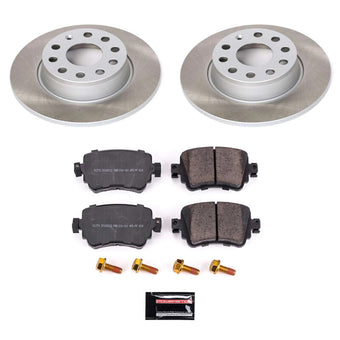 compare product Power Stop 15-22 Volkswagen Passat Rear Semi-Coated Rotor Kit