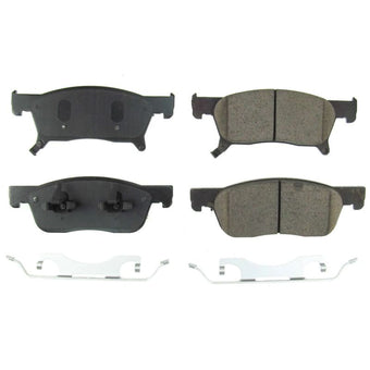 compare product Power Stop 2019 Subaru Ascent Front Z17 Evolution Ceramic Brake Pads w/Hardware