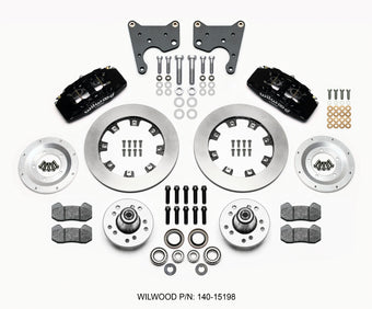 compare product Wilwood Dynapro 6 Front Hub Kit 12.19in 65-72 CDP C Body -Drum