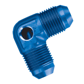 compare product Russell Performance -8 AN Blue 90 Degree Fuel Pressure Adapter