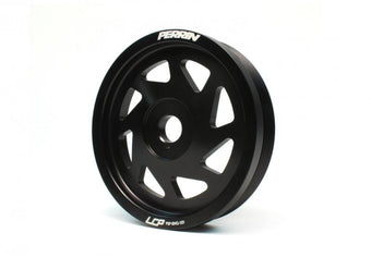 compare product PERRIN 15-18 Subaru WRX / 13-20 BRZ / 14-18 FXT / 13-16 Crosstrek Lightened Crank Pulley - Black