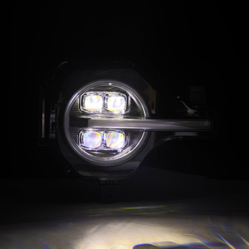 AlphaRex 21 - 23 Ford Bronco NOVA LED Projector Headlights Black - My Store