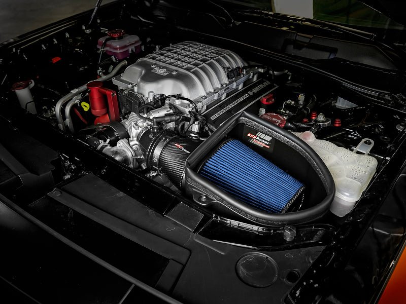 aFe Magnum Force Stage - 2 Track Series Carbon Fiber AIS w/ Pro 5R Media - 18 Dodge Challenger V8 - 6.2L - My Store