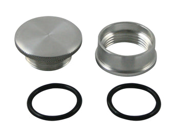 compare product Moroso Universal Filler Cap Kit - Aluminum Bung