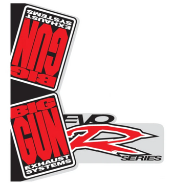 compare product Big Gun EVO R Muffler Wrap Decal