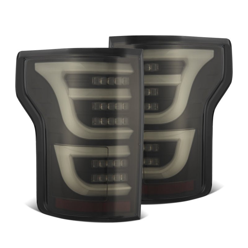 AlphaRex 15 - 20 Ford F150 Luxx - Series LED Tail Lights Alpha - Black - My Store