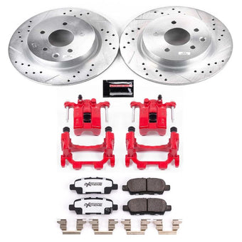 compare product Power Stop 18-19 Nissan 370Z Rear Z26 Street Warrior Brake Kit w/Calipers